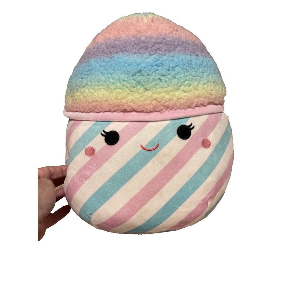 Squishmallow 12" BEVIN the COTTON CANDY Plush Kellytoy -
